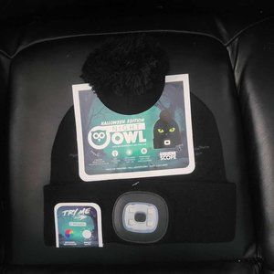 Halloween Night Scope LED Hat - Black Cat